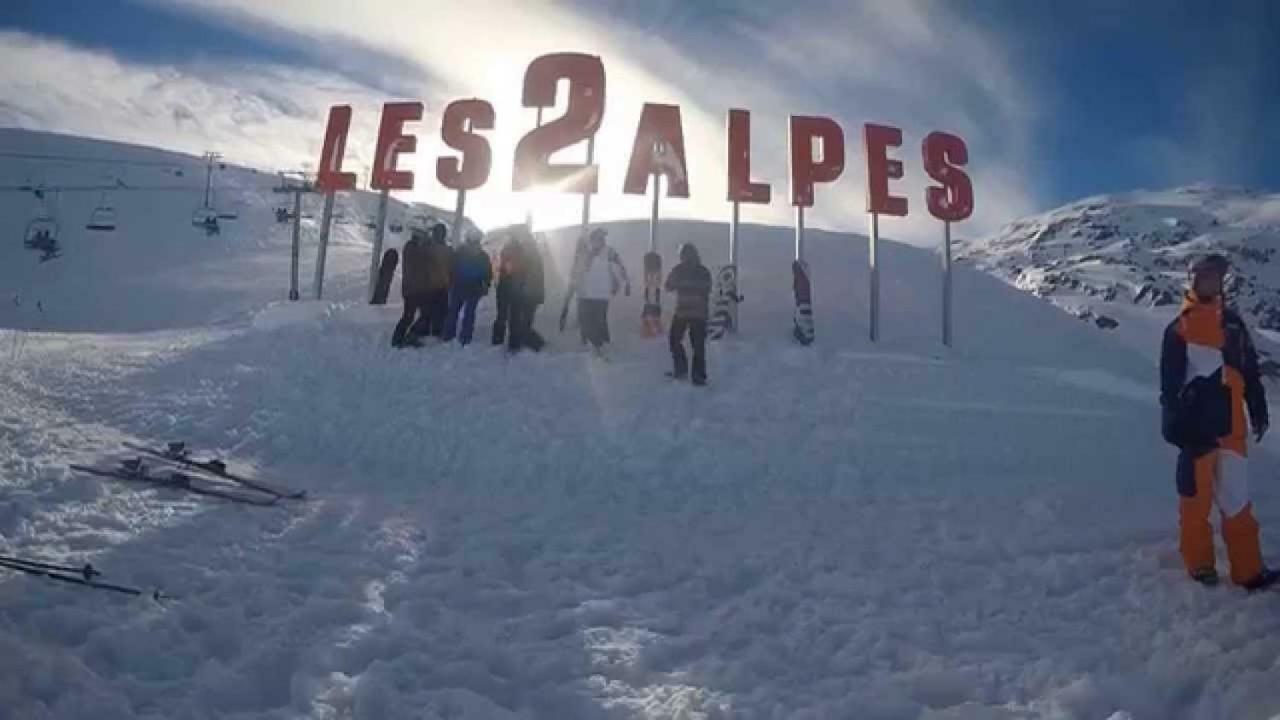 Studio Au Pied Des Montagnes Le Bourg-dʼOisans Exterior foto