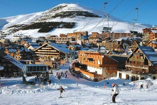 Studio Au Pied Des Montagnes Le Bourg-dʼOisans Exterior foto